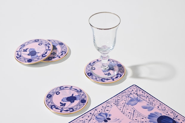 オリエンテイタリアーノ アザレア コースター4枚セット | GINORI 1735